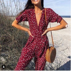 Faithfull the Brand Bonnie Jumpsuit Floral XS S M
